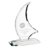 The Admiral Optical Crystal Trophy Award 275mm