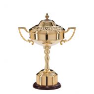Sterling Gold Plated Presentation Cup 290mm