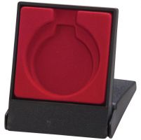 40/50MM RECESS DELUXE RED MEDAL BOX 3in 
