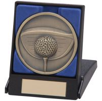Links Series Golf Driver Medal In Box 70mm