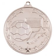 Starboot Economy Football Trophy Award Medal Silver 50mm