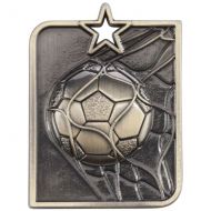 Centurion Star Series Football Trophy Award Medal Gold 53x40mm