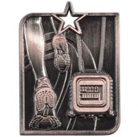 Centurion Star Series Running Medal Bronze 53x40mm