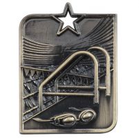 Centurion Star Series Swimming Medal Gold 53x40mm