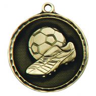 Power Boot Medal Antique Gold 50mm