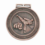 Olympia Karate Medal Antique Bronze 70mm