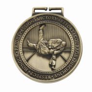 Olympia Judo Medal Antique Gold 70mm