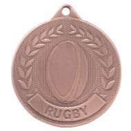 Discovery Rugby Medal Bronze 50mm