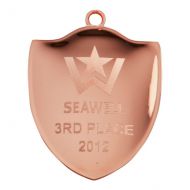 Prestige Shield Medal Series Bronze 72mm