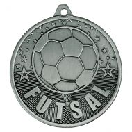 Cascade Futsal Iron Medal Antique Silver 50mm : New 2019