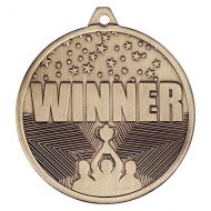 Cascade Winner Iron Medal Antique Gold 50mm : New 2019