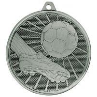 Formation Football Iron Medal Antique Silver 50mm : New 2019