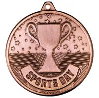 Cascade Sports Day Iron Medal Antique Bronze 50mm : New 2020