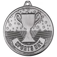 Cascade Sports Day Iron Medal Antique Silver 50mm : New 2020