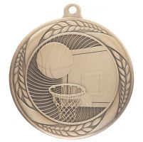 Typhoon Basketball Medal Gold 55mm : New 2020