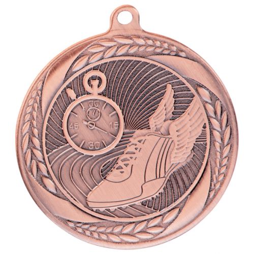 Athletics Trophies Typhoon Running Athletics Medal Bronze 55mm : New 2020