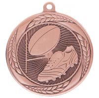 Typhoon Rugby Medal Bronze 55mm : New 2020