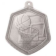 Falcon Basketball Medal Silver 65mm : New 2022