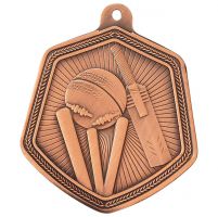 Falcon Cricket Medal Bronze 65mm : New 2022