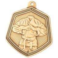 Falcon Martial Arts Medal Gold 65mm : New 2022
