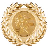 Classic Wreath Medal Gold 50mm : New 2023
