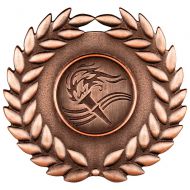 Classic Wreath Medal Bronze 60mm : New 2023