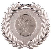 Classic Wreath Medal Silver 60mm : New 2023