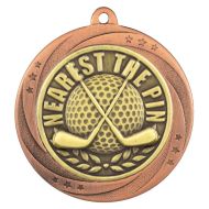 Superstar Nearest the Pin Medal Bronze 60mm - NEW 2025 - MM25185B