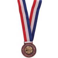 Value Medal and Ribbon Bronze 45mm