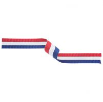 Medal Ribbon Red/White/Blue 395x10mm : New 2020