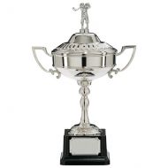 Sterling Golf Nickel Plated Presentation Cup 295mm : New 2020