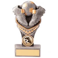 Falcon Football Boot and Ball Trophy Award 150mm : New 2020