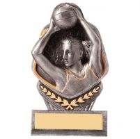 Falcon Netball Player Trophy Award 105mm : New 2020