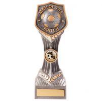 Falcon Man of the Match Football Trophy Award 220mm : New 2020