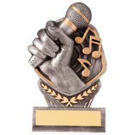 Falcon Music Microphone Trophy Award 105mm : New 2020