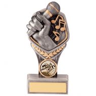 Falcon Music Karaoke Trophy Award 150mm : New 2020