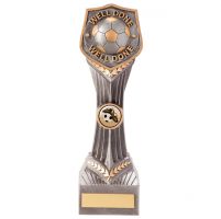 Falcon Football Well Done Trophy Award 240mm : New 2020
