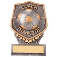 Falcon Football Coach - Thank You Trophy Award 105mm : New 2020
