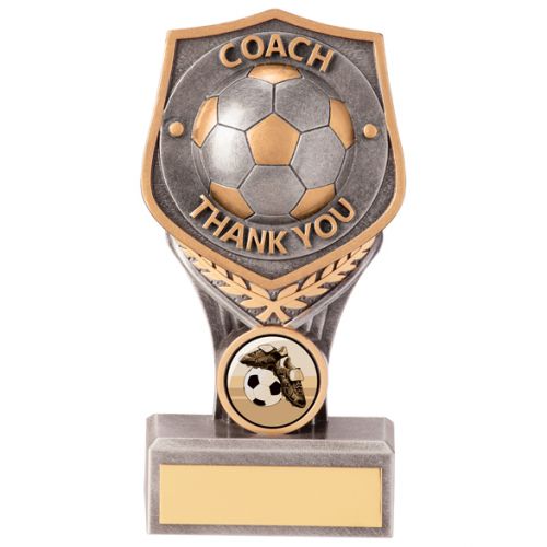 Falcon Football Coach - Thank You Trophy Award 150mm : New 2020