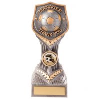 Falcon Football Manager Thank You Trophy Award 190mm : New 2020