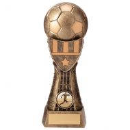 Valiant Football Heavyweight Trophy Award Classic Gold 205mm : New 2020