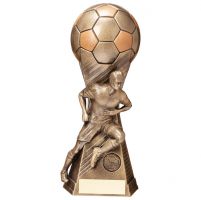 Trailblazer Male Football Trophy Award Classic Gold 265mm : New 2020