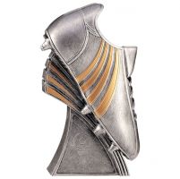 Power Boot Football Award Heavyweight Antique Silver 250mm : New 2022