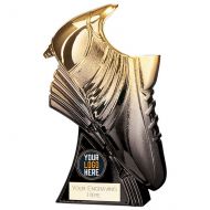 Power Boot Heavyweight Rugby Award Gold to Black 160mm : New 2022