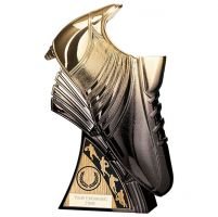 Power Boot Heavyweight Rugby Award Gold to Black 230mm : New 2022