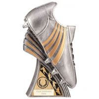 Power Boot Heavyweight Rugby Award Antique Silver 230mm : New 2022