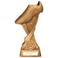 Volley Football Boot Award Antique Gold 175mm : New 2023