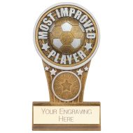Ikon Tower Most Improved Player Plaque Antique Silver and Gol - PA24145A