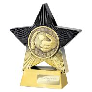 Superstar Goalkeeper Award Black and Gold 140mm - NEW 2025 - PA25050B