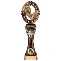Maverick Football Well Done Trophy Award 230mm : New 2020